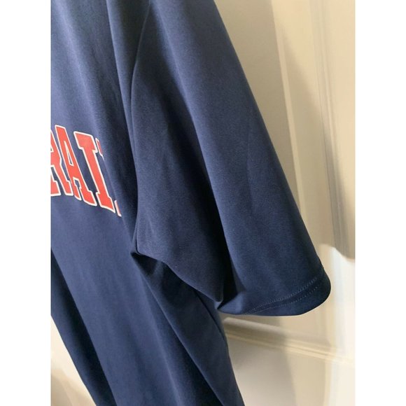 A4.com E‎ Train T Shirt Mens Blue Sz XL BASEBALL No 75 - Picture 4 of 5